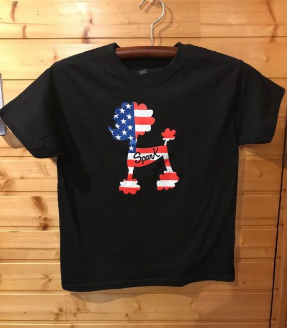 SPARKアメリカンプードルT-shirt
